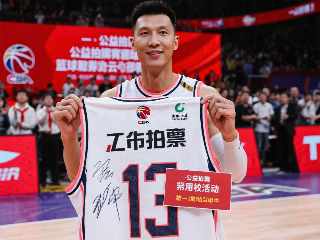 CBA明星球员公益拍卖球衣助学